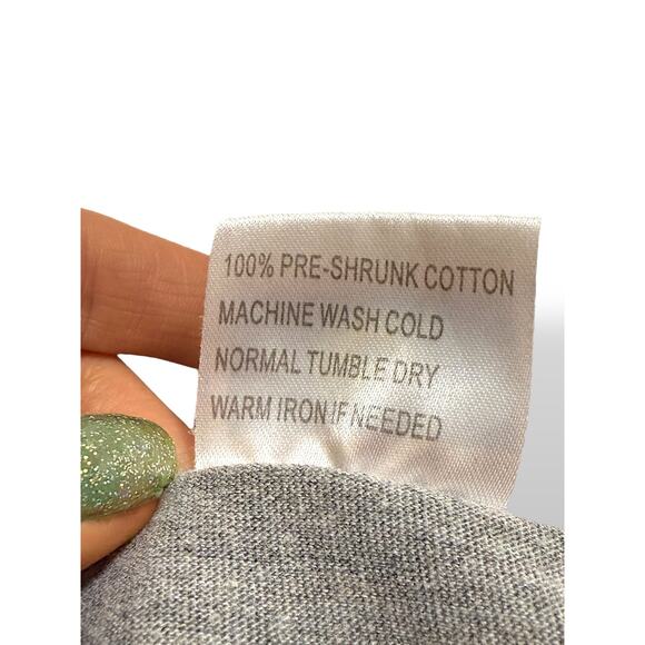 Vintage 90s Belize Sailboat Tank Top Gray Embroidered Cool Souvenir Unisex Large - Picture 8 of 10